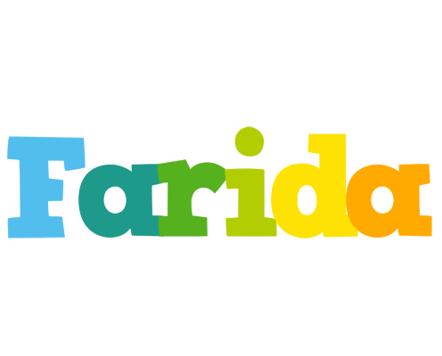Farida rainbows logo