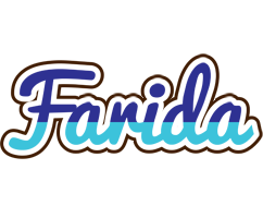 Farida raining logo