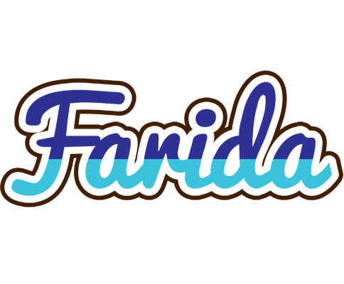Farida raining logo