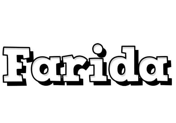 Farida snowing logo
