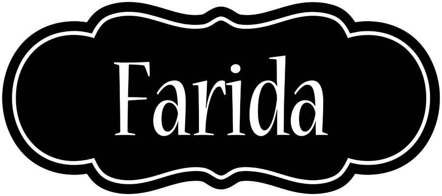 Farida welcome logo