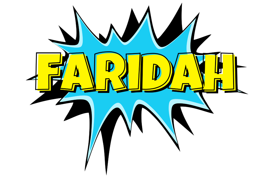 Faridah amazing logo