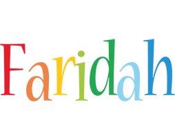 Faridah birthday logo