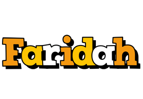 Faridah cartoon logo