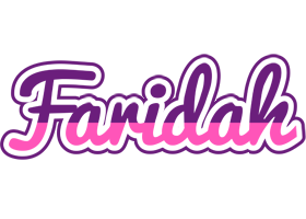 Faridah cheerful logo