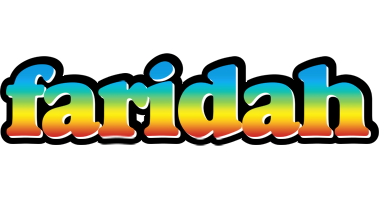 Faridah color logo