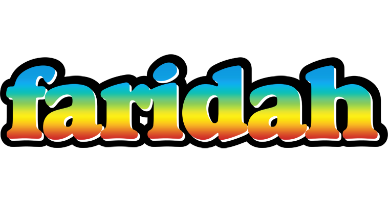 Faridah color logo
