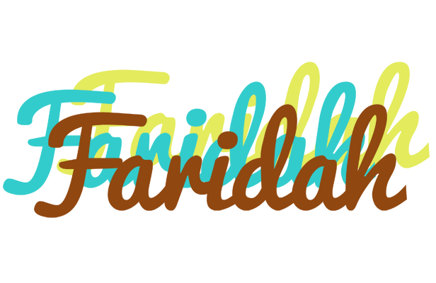Faridah cupcake logo