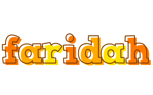 Faridah desert logo