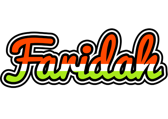 Faridah exotic logo