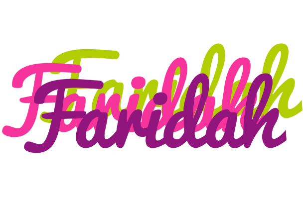 Faridah flowers logo