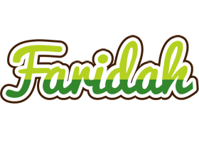 Faridah golfing logo