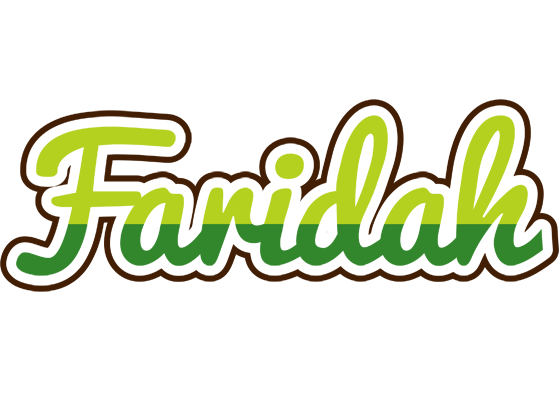 Faridah golfing logo