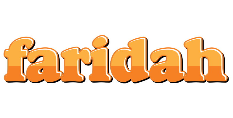 Faridah orange logo