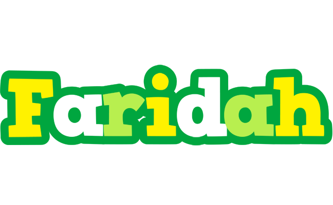 Faridah soccer logo