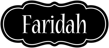 Faridah welcome logo