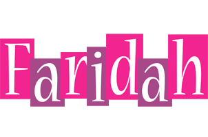 Faridah whine logo