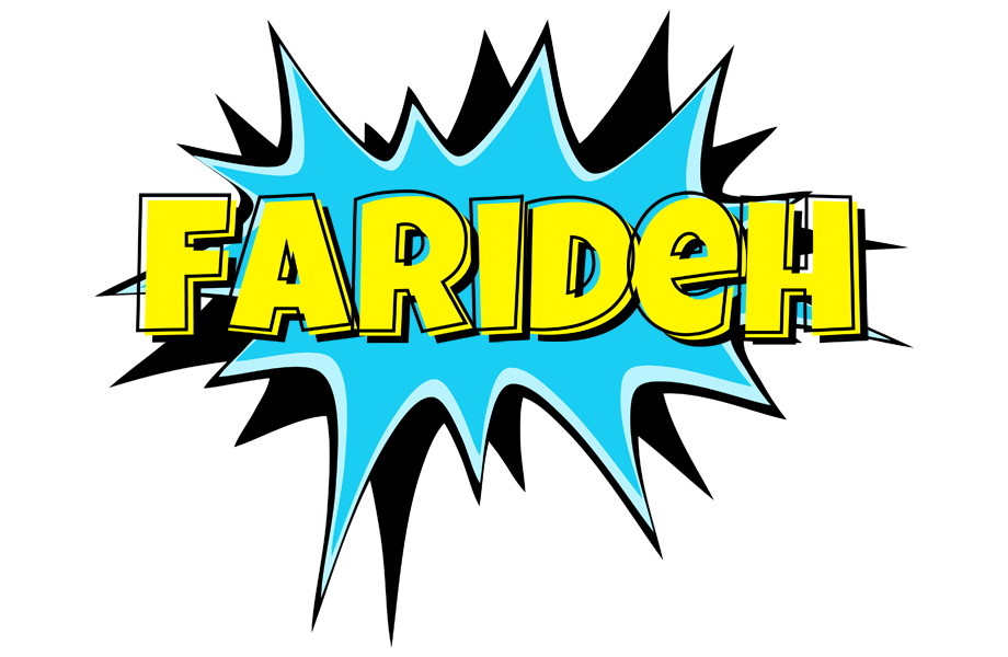 Farideh amazing logo