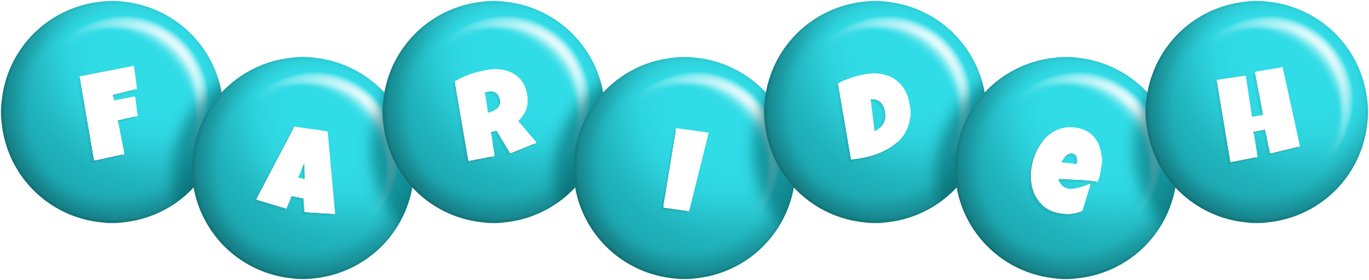 Farideh candy-azur logo