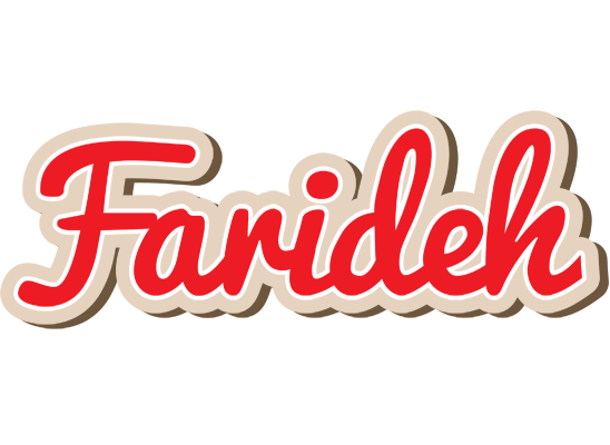 Farideh chocolate logo