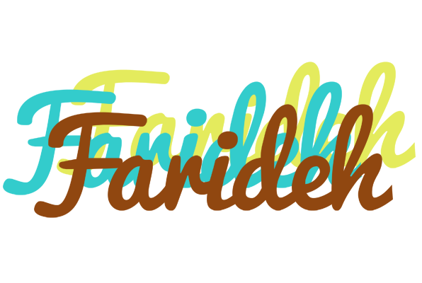 Farideh cupcake logo