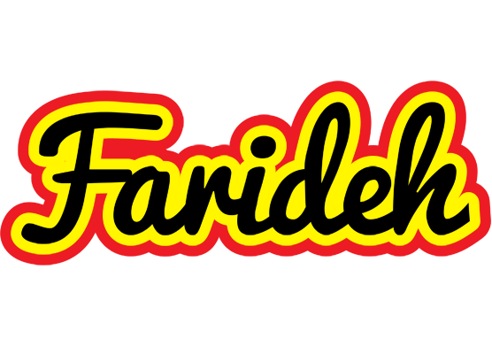 Farideh flaming logo