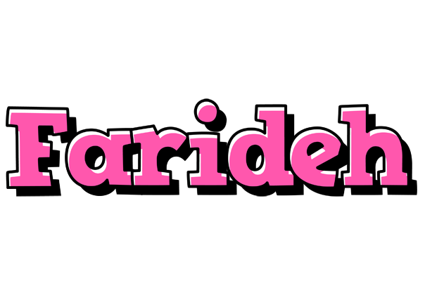 Farideh girlish logo