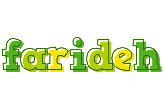Farideh juice logo