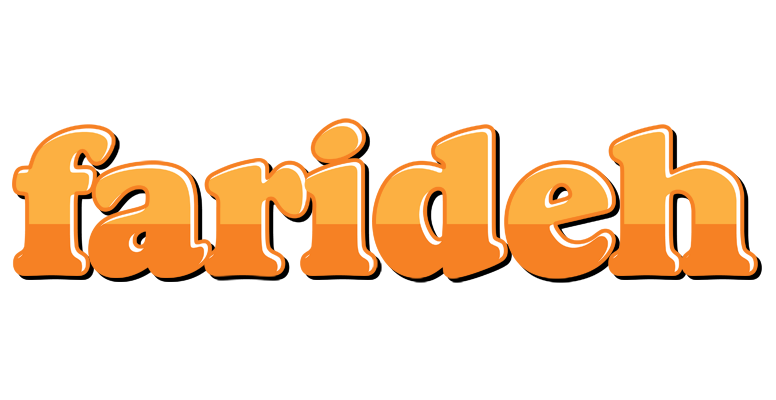 Farideh orange logo
