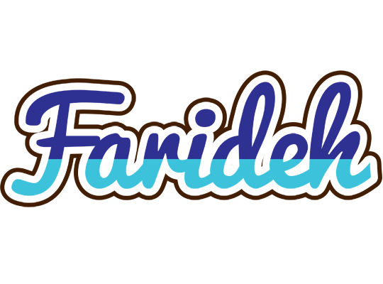 Farideh raining logo