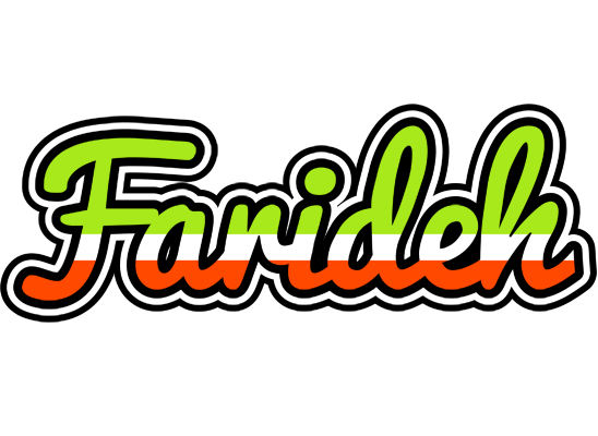 Farideh superfun logo