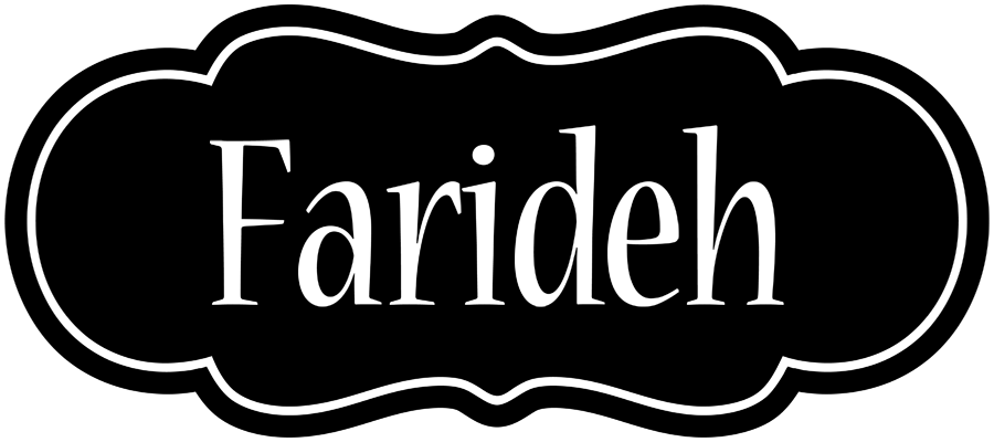 Farideh welcome logo