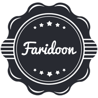 Faridoon badge logo