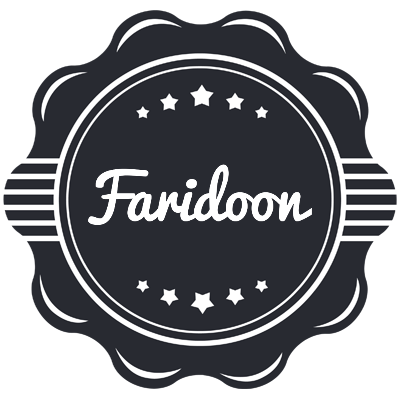 Faridoon badge logo