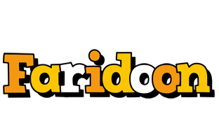 Faridoon cartoon logo