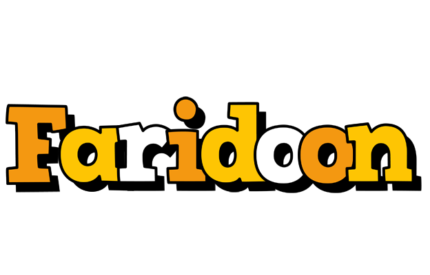 Faridoon cartoon logo