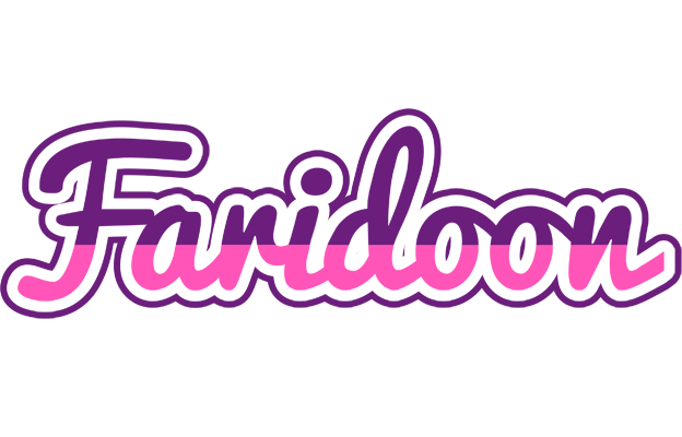 Faridoon cheerful logo