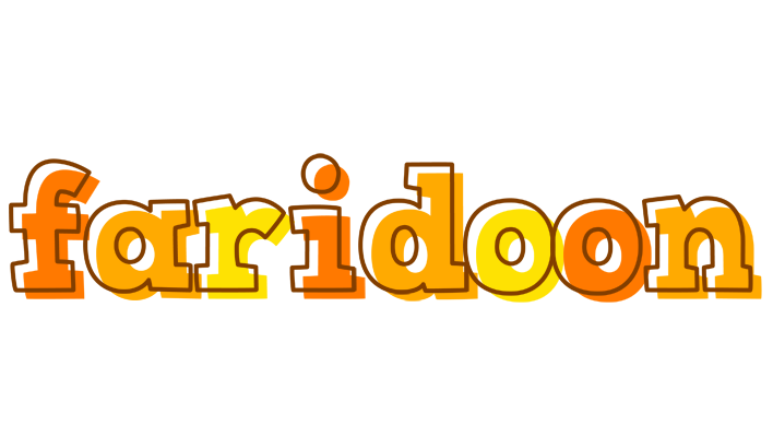 Faridoon desert logo