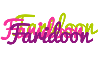 Faridoon flowers logo