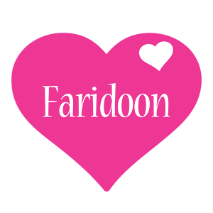 Faridoon love-heart logo