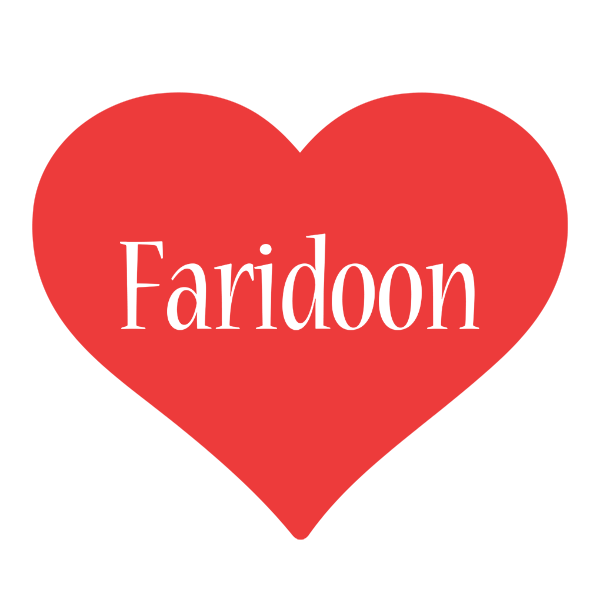 Faridoon love logo