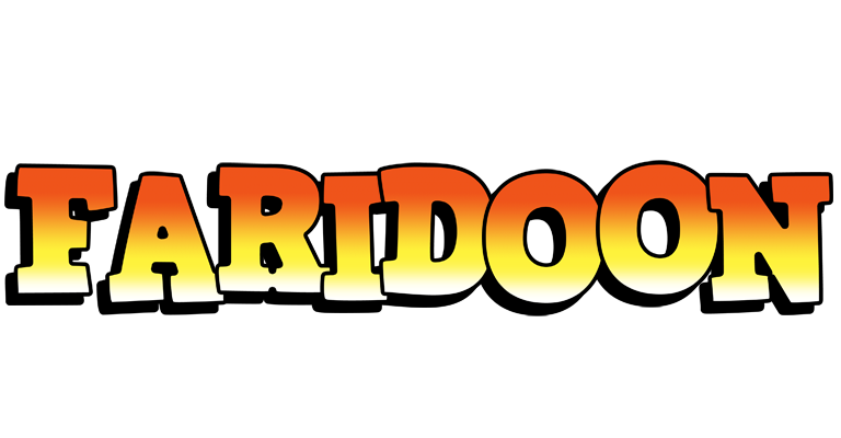 Faridoon sunset logo