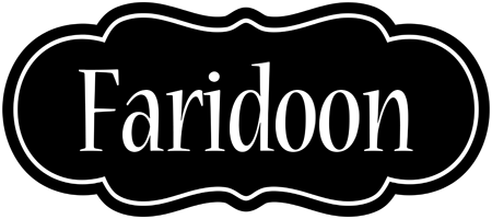 Faridoon welcome logo