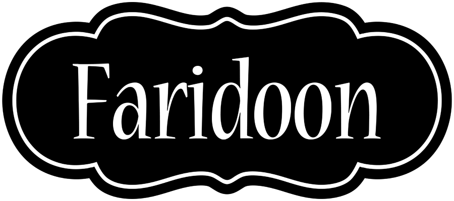 Faridoon welcome logo