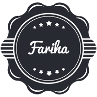 Fariha badge logo