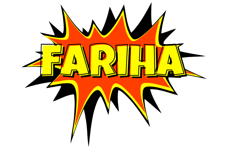 Fariha bazinga logo