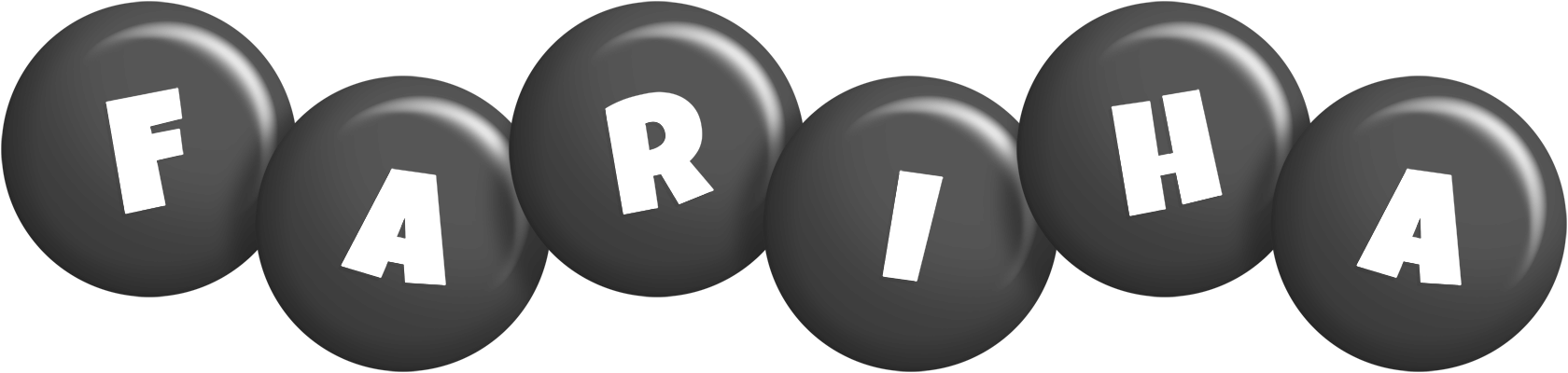 Fariha candy-black logo