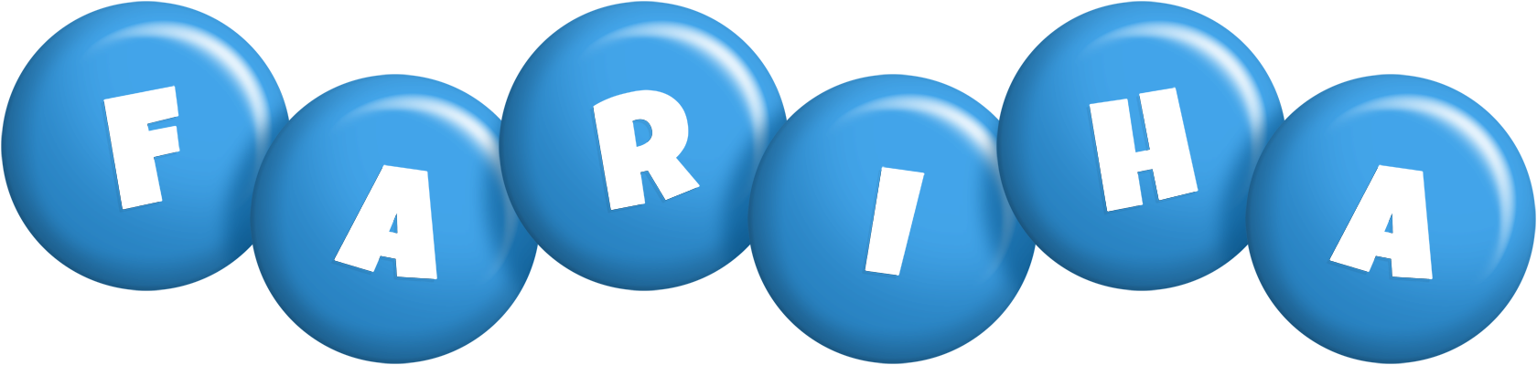 Fariha candy-blue logo