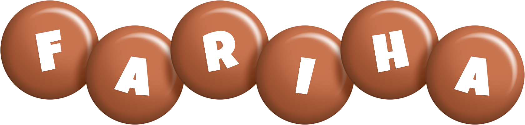 Fariha candy-brown logo