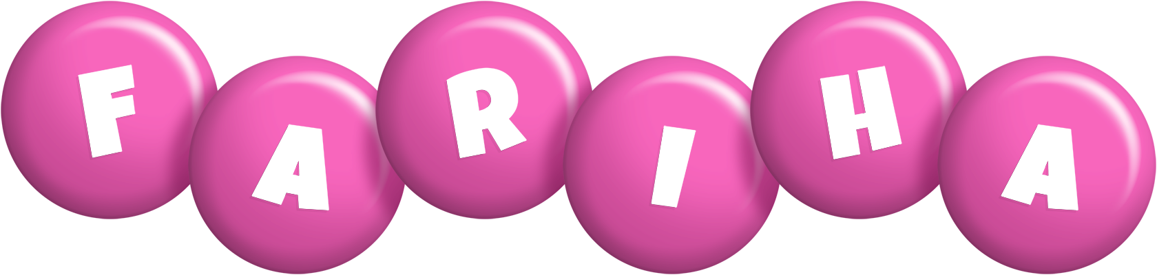 Fariha candy-pink logo